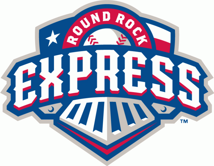 Round Rock Express 2011-pres priamry logo iron on transfers for clothing